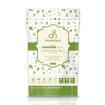 맘블레스 오리 반습식강아지사료1.2kg 말티즈사료 전연령 애견사료, 12팩, 100g