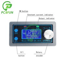DC 벅 부스트 컨버터 CC CV 5V-30V 4a 5V 6V 12V 24V 전력 모듈 조정 가능 실험실 공급 장치