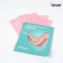 [아이러버] 쿨링풋 4매입 발패치 발바닥패치 종아리마사지 다리마사지, 아이러버 쿨링풋