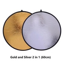 촬영용 확산판 반사판 조명판 크로마키 Mcoplus 30cm 60cm 80cm 5 in1 Reflector Photography Collapsible Portable Light D, [03] 60CM  2 in1, 03 60CM  2 in1, 1개