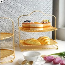 테이블세팅 핑거푸드 빵집아이템 감성장식 접시스탠드 디저트스탠드, 원형