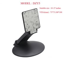 LVDIBAO 15-27 인치 틸트 모니터 탑재 LCD TV 홀더 터치 스크린 모니터 데스크 브래킷 접는 모니터 테이블, 02 DZY5_01 CHINA