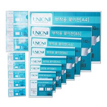 유니온플러스 부착용꽂이판 A4~A7 B5~B8 꽂이 아크릴, $CA7_부착용꽂이판 P-0955 90X55 3개입