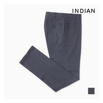 인디안 INDIAN 면혼방 조직감 바지_MIUDLVF8261