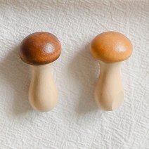 일본식 귀여운 버섯 수저 젓가락 받침대 커트러리 받침, 2개 set
