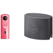 리코 360도 카메라 RICOH THETA SC2 핑크 전체 천구 카메라 세타 10801 + RICOH 렌즈 캡 TL-1 리코 THETA