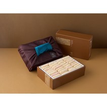 착한한과 전통 수제 찹쌀 콩 유과 1kg 한과 설 명절 선물 상견례 세트 달지 않고 맛있는 가족 지인 전통과자, 찹쌀유과1.0kg+종이가방