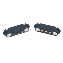 -0 쌍 5VA 자기 포고 핀 커넥터 2P 3P 4P 5P 수 암 2.54 MM 스프링 장착 DC 자석 전원 소켓, 04 3P_03 5pcs