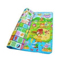 놀이 매트 2m x 1.8m 0.5cm 양면 크롤링 카펫 디오구르 + 러그 동물 자동차 어린이 게임 패드 개발, China_far | 180CMX120CM