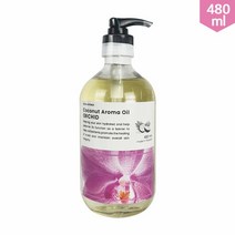 다오코리아 태국 코코넛 아로마 마사지 오일 480ml 오키드, 단품