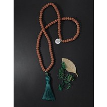 108배 염주 단주 향나무 보리수 묵주 불교 목걸이 oaiite 108 목걸이 63, 루드락샤