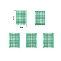 호버보드 프로토보드 회로 3x7 4x6 PCB 양면 DIY 범용 10 개, 12 Double-5X7-10PCS, 한개옵션1