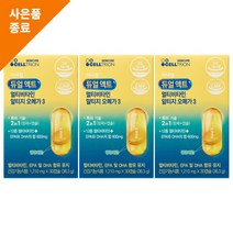 셀트리온 듀얼액트 멀티비타민 알티지오메가3 1 210mg X 30캡슐 + 청소박사 증정, 3개