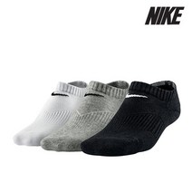 나이키 양말 C35- SX4721-967 유스 코튼 쿠쉬 노쇼 삭스 3P, 24