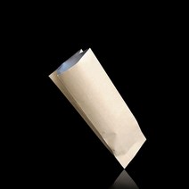 크라프트커피봉투 M 크라프트 원두 커피봉투(은박) 9X25cm 폭4cm 100P 종이팩-72394EA