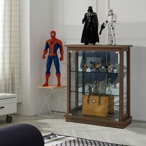 모던-클래식 700-3단 유리장식장 거실진열장, 모던-클래식 장식장 700/3단(화이트)