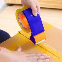 과자봉지 비닐 PVC필름 접착기 실링기 가정용 업소용 밀봉기 플라스틱 씰링 패커 테이프 디스펜서 포장 롤러 테이프 커터 씰링 테이프 홀더 수동 포장기, 48mm
