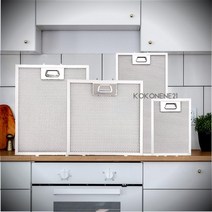 주방후드필터 환풍기 가스렌지 후드필터 후드망 교체