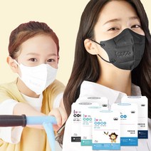 아이코코 KFAD 새부리형 비말차단 마스크 50매, 아이코코AD 소형L(8세~13세)화이트50매
