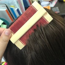 인파우치Z 대나무 참빗 브러쉬 머리빗 헤어브러쉬X1EA, 1