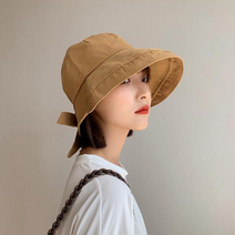 머리작은사람모자 부모님 창넓은 유행하는 모자