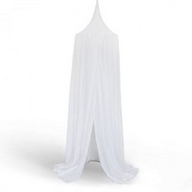 방커튼 아기방 나뭇잎 공주 유럽 딸 여아 캐노피, white