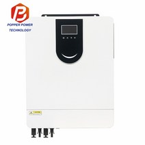 순수 정현파 인버터 차량용 스마트 하이브리드 태양광 온오프 그리드 48V 8KW, 1.48V - 220V