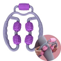 A2Z몰 5롤 종아리 마사지롤러 다리마사지 붓기제거 뭉친근육풀기, 핑크