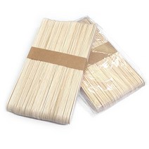 포장지세상 하드스틱 대 소 하드막대 아이스크림막대, 나무색 대 (100개입), 1봉