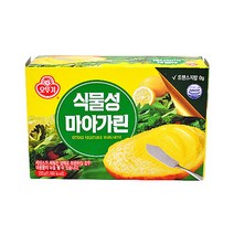 오뚜기 식물성 마아가린 200g 무염버터/마가린/크림치즈/일회용버터/생크림/박력분/슈가파우더/계란/설탕/카야잼, 단일 수량