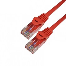 CAT5E UTP 랜선 5M 인터넷 전화기 네트워크 선 레드 - 220721978EA, 본상품선택