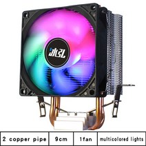 cpu 쿨러 순수 구리 히트 파이프 데스크탑 1700 냉각 시스템 4pin 9cm 냉각 팬 라디에이터 for amd intel 2011 x79 x99, 협력사, 팬 1개, 4-3핀LGA x79 x99