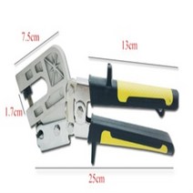 경량작업 철골 스터드 크림퍼 stud crimper 조립식 용골집게 천장, B, 1개