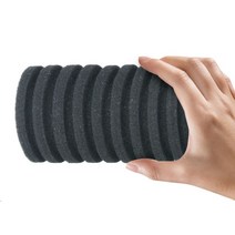 리필 듀얼 원통 스펀지 여과기 필터 테트라 쌍기 타입, 대광유통2 1-스펀지필터리필-s