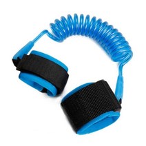 1.5m Adjustable Children Kids Safety Anti-lost Wrist Link Band Bracelet Wristband Secure for Baby Ha, [01] 파란