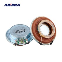 AIYIMA 2pcs 35mm 평면 진동 스피커 공명 스피커 8와트 4옴, 8W 4옴