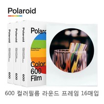 폴라로이드 600 컬러 필름 라운드 프레임 사은품 증정, 24매입, 600 컬러필름 라운드 프레임