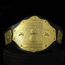 미국 wwe 챔피언 골드 벨트 레슬링 권투 격투 게임 소품 산다 헤비급 벨트 금도금, B