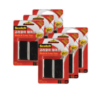3M 고리걸이 테이프 30cm, 6개입