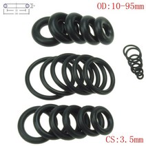 고무 오링 cs 3.5mm od10-95mm nbr o 링 o-링 오일 씰링 1세트, 17mm x 3.5mm 20개
