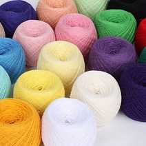 타조구정뜨개실순면40수 뜨개질실 코바늘실 면사 소품실, 118 핑크