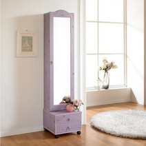 화장대 전신거울 바이올렛 수납장 B2417 가구샘 전신경