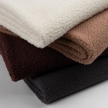 태백섬유 양면 덤블 폴라폴리스 후리스 플리스 스판 다이마루 원단 털 천 4종, 자주색(U)