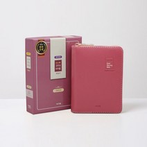 아이와함께 형광펜증정 개역개정 뉴슬림 굿모닝바이블 새찬송가 초미니 합본 천연우피 핑크 아가페 성경책, 9788953724846