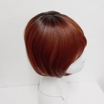 자연스러운 정수리 탑커버 부분 가발 애플망고, 더블프렌치사, 02내츄럴블랙