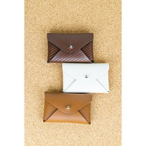 콩예꾸 [후원/기부] 업사이클 수제 가죽 남자 여자 카드 명함 지갑