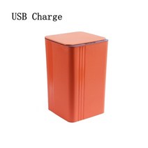 집들이선물 sk lg 싱크대 미생물 음식물 처리기 분쇄기 건조기 스마트 센서 쓰레기통, USB 충전 오렌지, 17리터