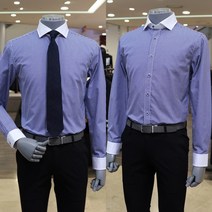 [F/W][BON]본 면100% 깅엄체크 클레릭 셔츠 BN9FBA356 NY