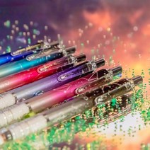 ZEBRA 델가드 브라이트 별자리 한정판 샤프 0.5mm 6색 세트, 6색 델가드 (Bright Zodiac)