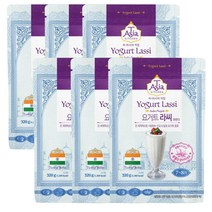 티아시아키친 요거트 라씨 파우더 320g X 6, 6개